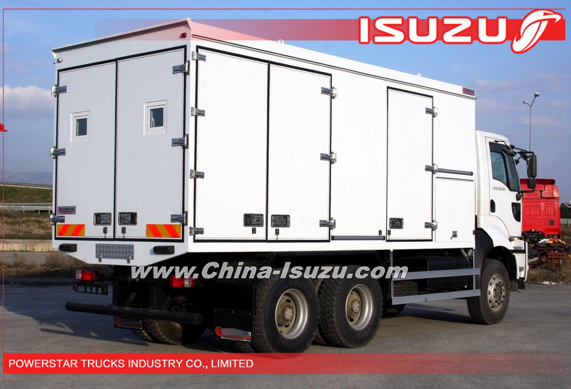 Manufacturer of Isuzu Mobile Workshops & Wagon Trucks 6x6