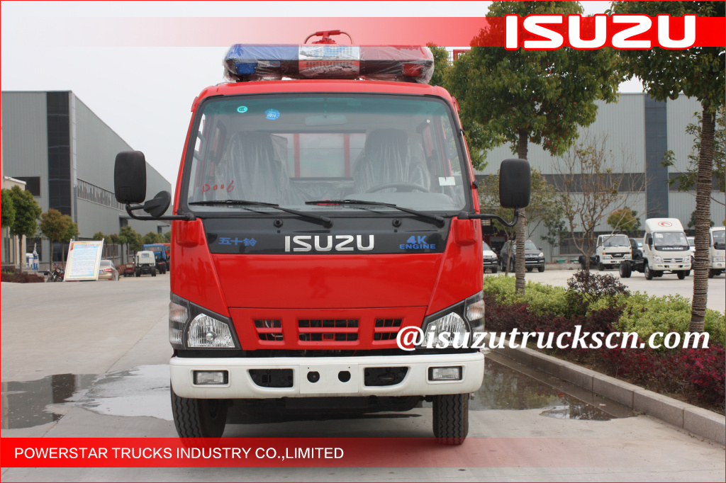 Isuzu NKR77 Fire Rescue Vehicle Delivery to Philippines