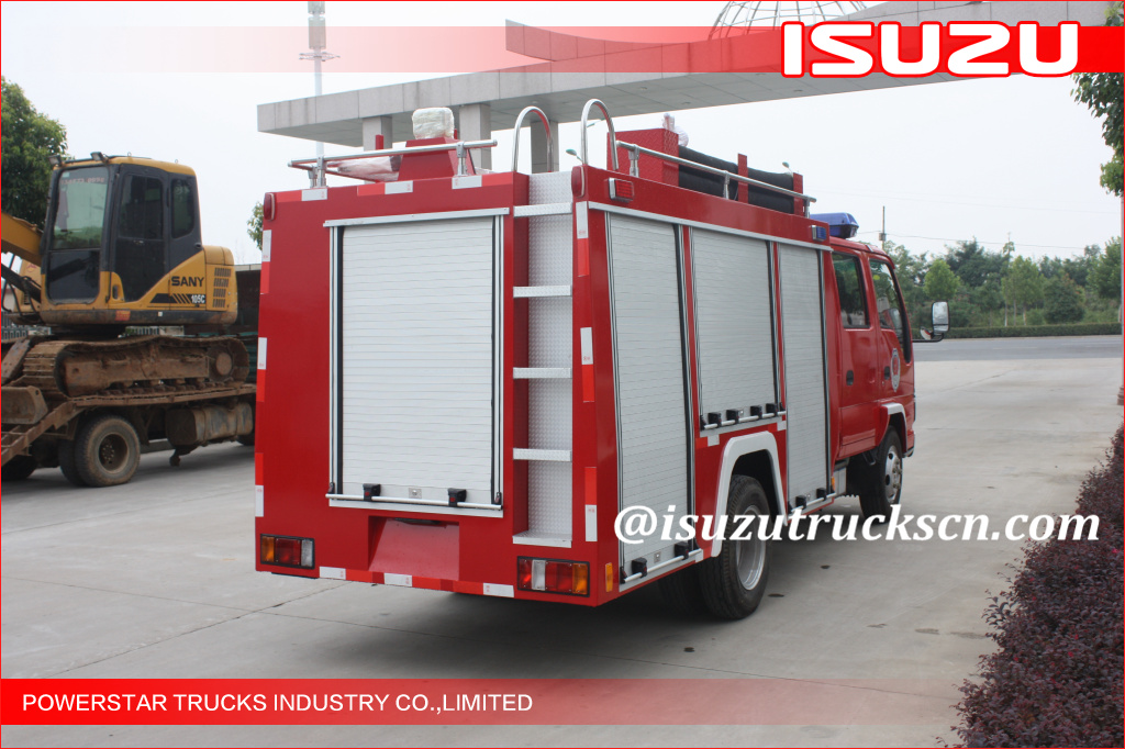 Isuzu NKR77 Fire Rescue Vehicle Delivery to Philippines