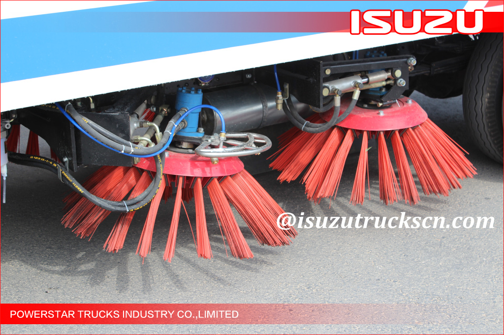 5cbm Isuzu Street Sweeping Garbage Truck city cleaner