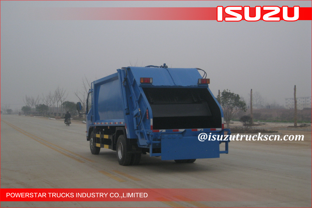 5Tons Isuzu Garage Truck for waste transportation