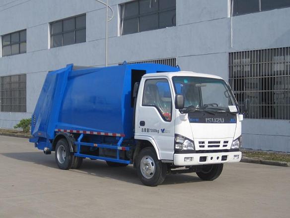 Factory Price 4000L-6000L Capacity Compactor Garbage Truck