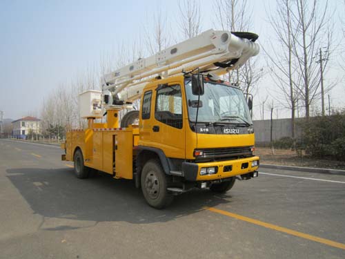 Max work height 20/22m ISUZU Aerial Platform Operation Truck