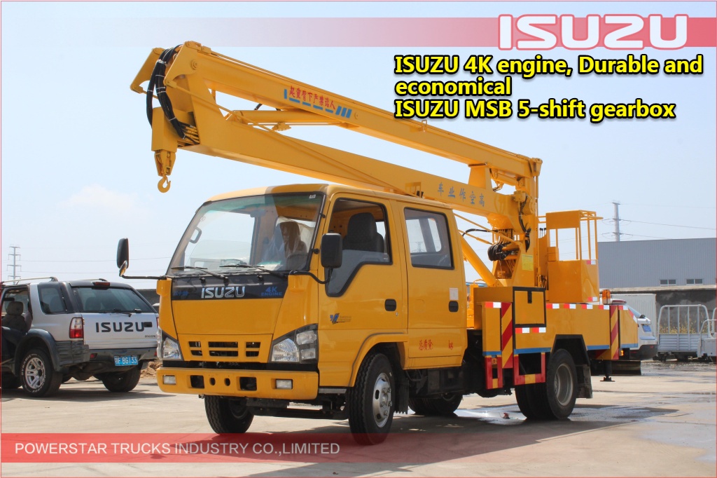 16m quality Isuzu Hydraulic Working Platform Vehicle