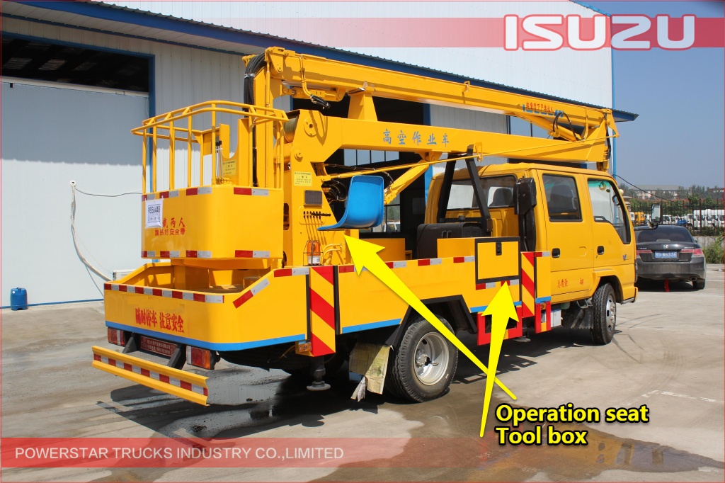 16m quality Isuzu Hydraulic Working Platform Vehicle