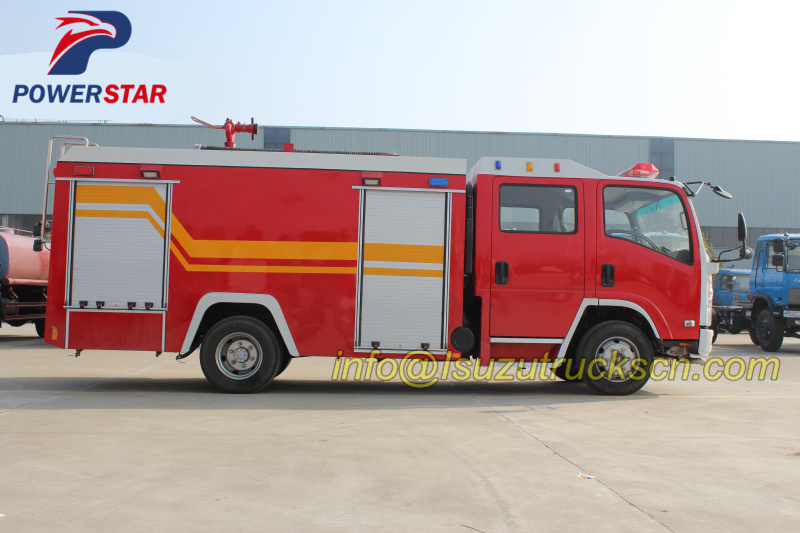 Foam Fire Engine Isuzu (3m3 water+1m3 foam) pictures