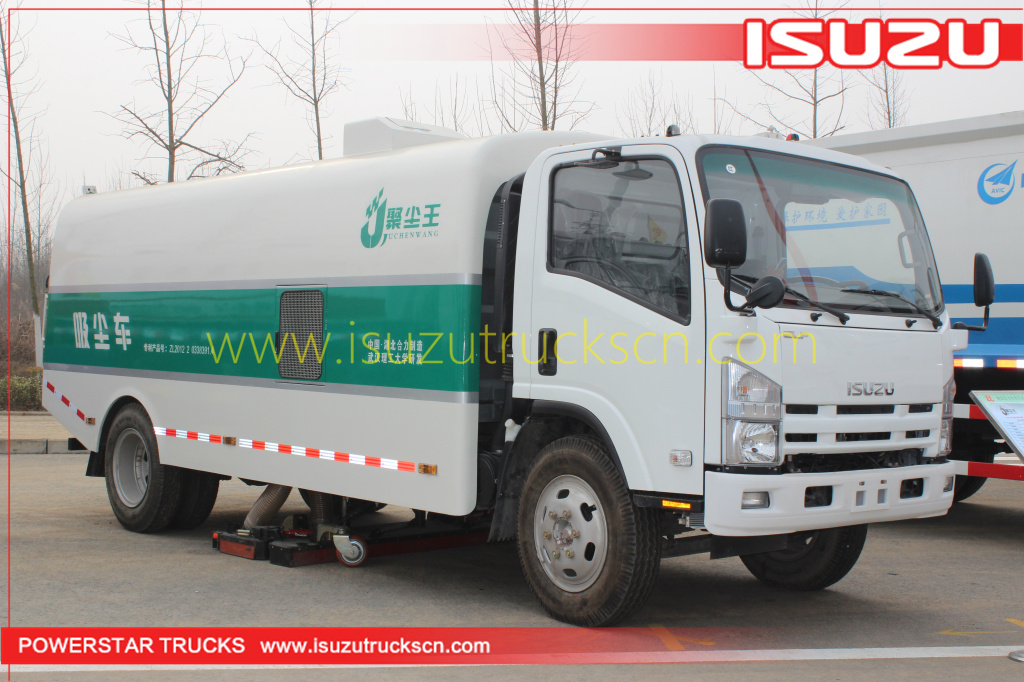 High performance vacuum sweeper Isuzu pictures