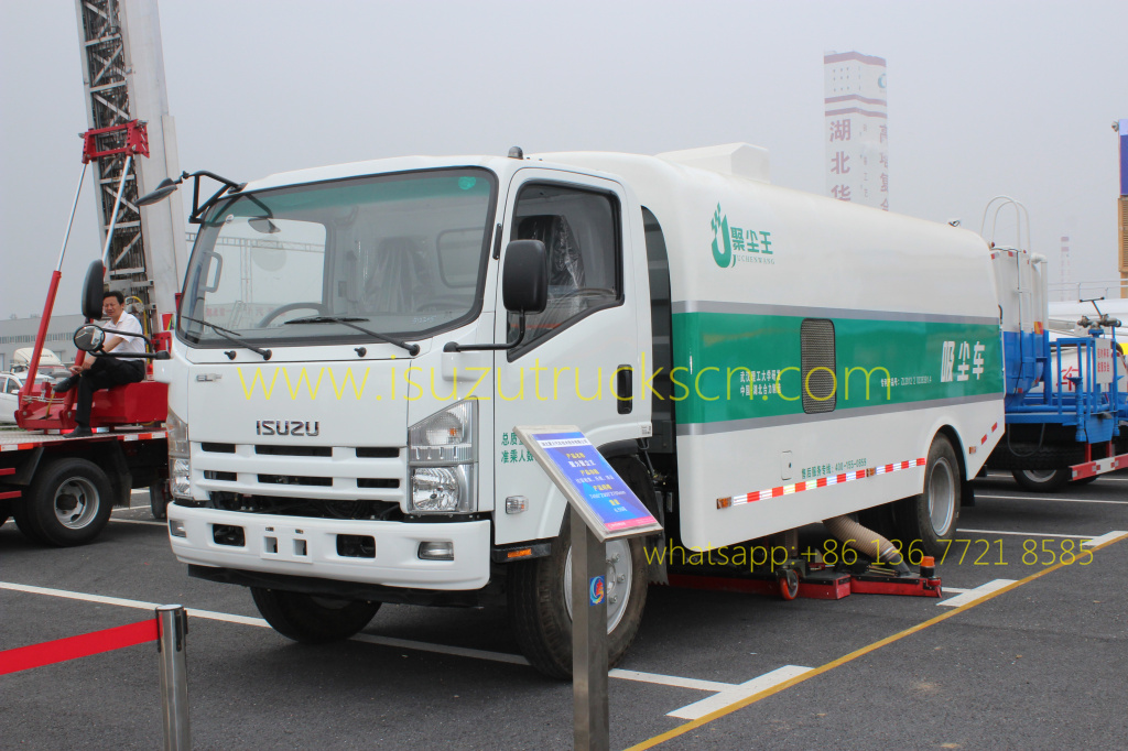 ISUZU Vacuum Truck Mounted Road Sweeper specifications and pictures