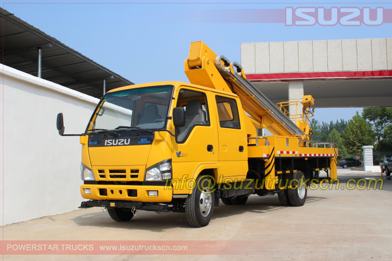 20-22m Telescopic Aerial Work Platforms Isuzu pictures