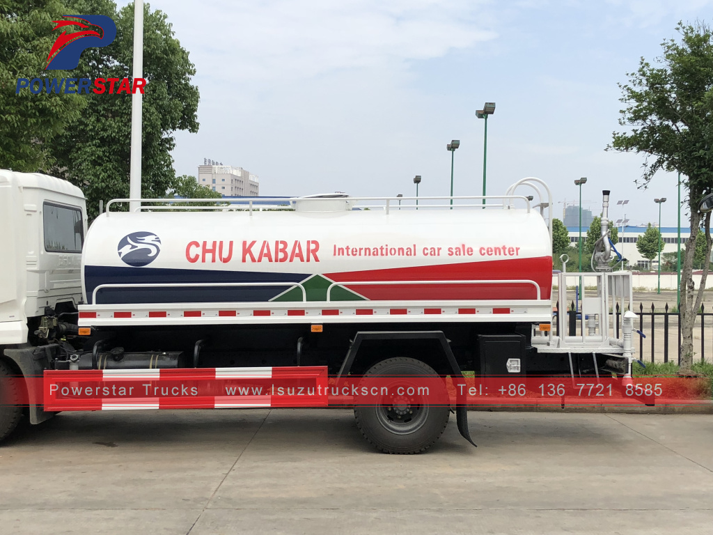 Myanmar Chu Kabar Dongfeng Wasserspray Trinkwassertankwagen zu verkaufen