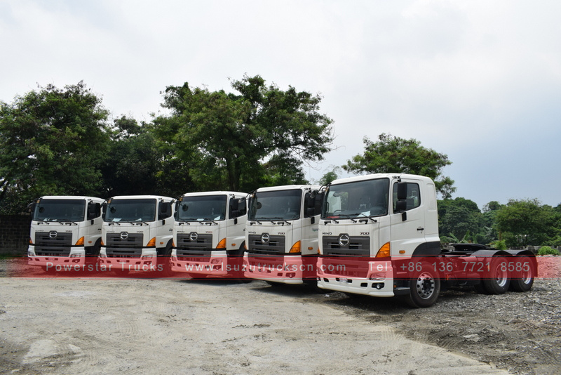 myanmar 6X4 Sattelzugmaschine/Antriebsmaschine hino zu verkaufen