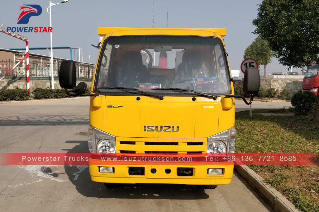 Kambodscha ISUZU Abschleppwagen mittlerer Beanspruchung Straßenbergungsfahrzeug zu verkaufen