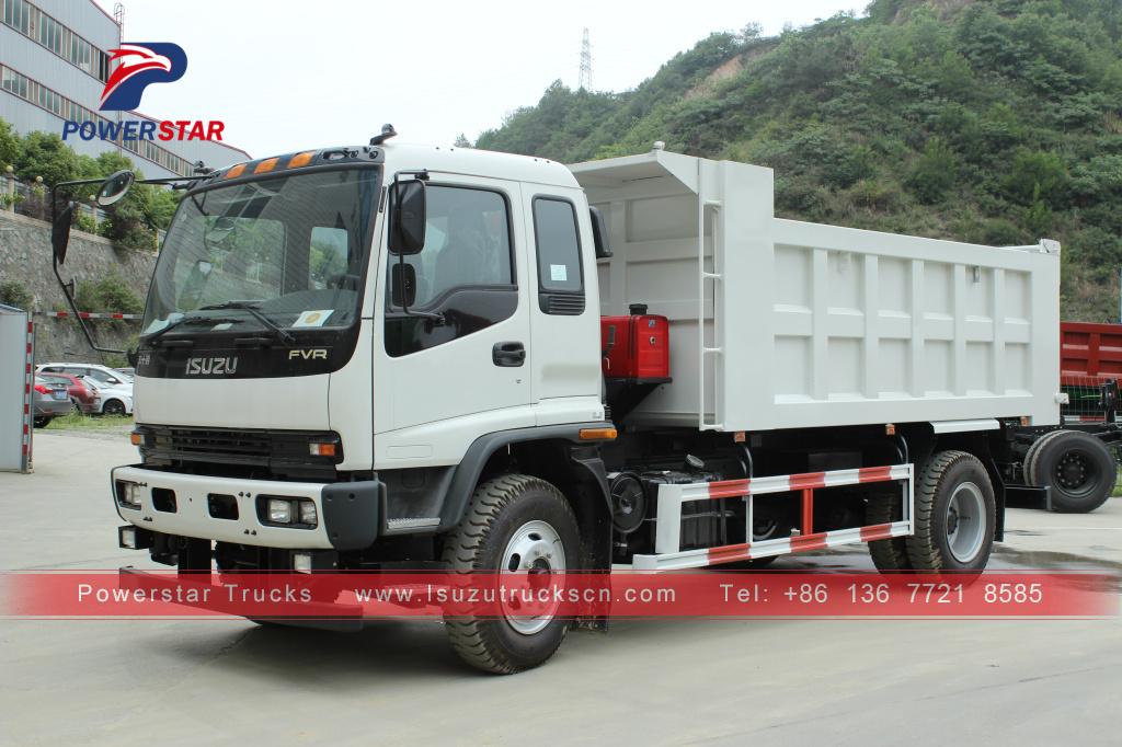 10~15Ton FVR ISUZU Heavy Duty Dumper Truck Tipper for sale