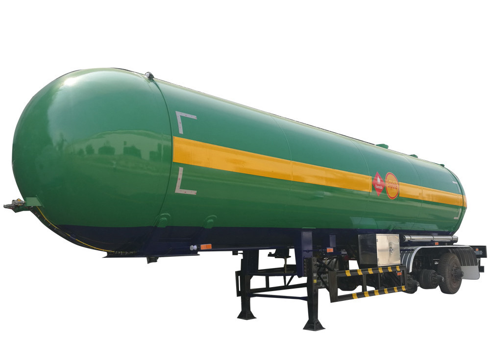 5.000L Flüssiggas-LKW-Tank-Sattelauflieger mit Achsen für LPG