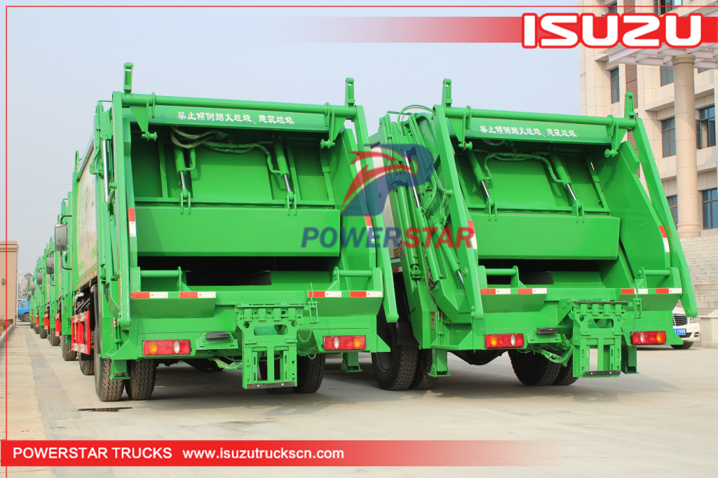 14cbm Isuzu GIGA Garbage Compactor Truck with 380Hp for sale