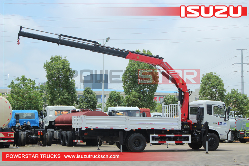 Brand new DongFeng Knuckle Folding Boom Crane Trucks with Palfinger SPK23500 for sale