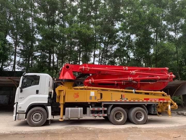 38M 42M Isuzu GIGA Concrete Pump Truck with 6UZ1-TCG50 380HP for sale