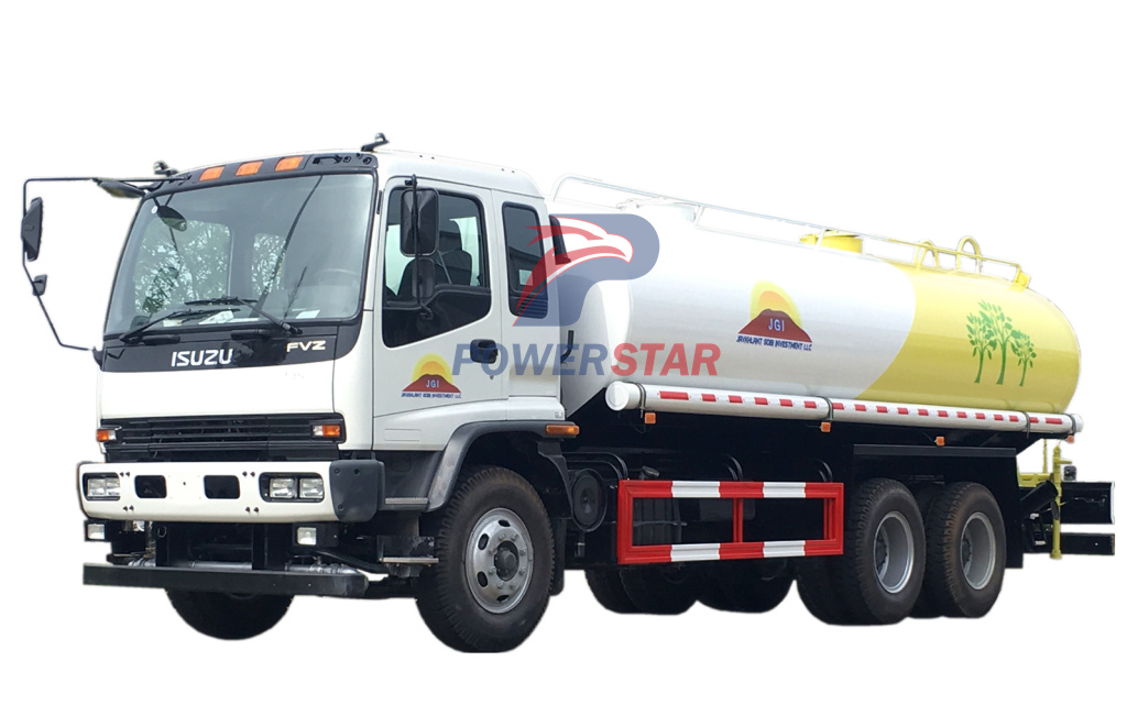 Water delivery tanker ISUZU FVZ Water Tank Trucks