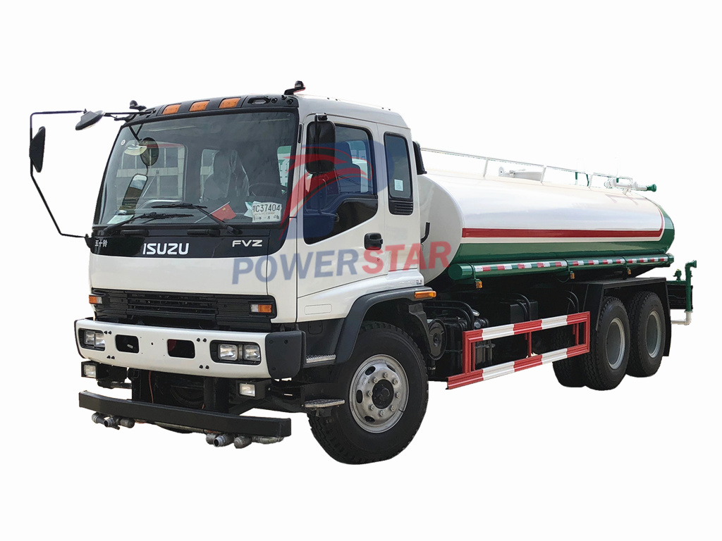 ISUZU FVZ 22cbm/22m3/22000L Water Spray Sprinkler Street Transport Tank Truck