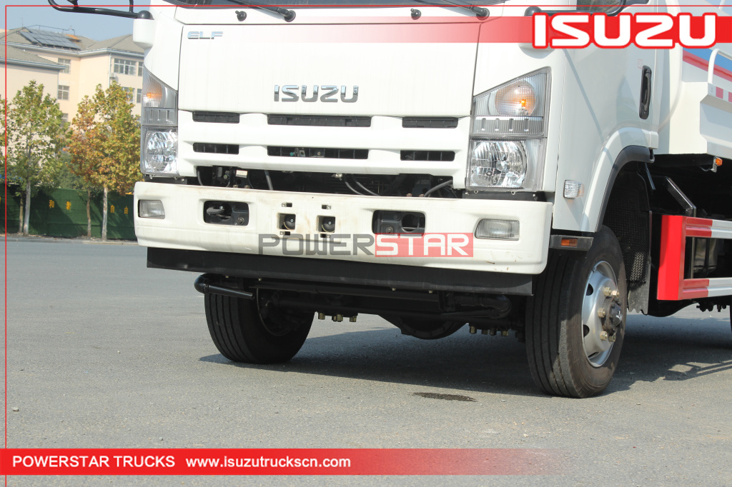 HAITI brandneuer ISUZU 4X4 AWD Trinkwasserwagen aus Edelstahl Trinkwassertanker