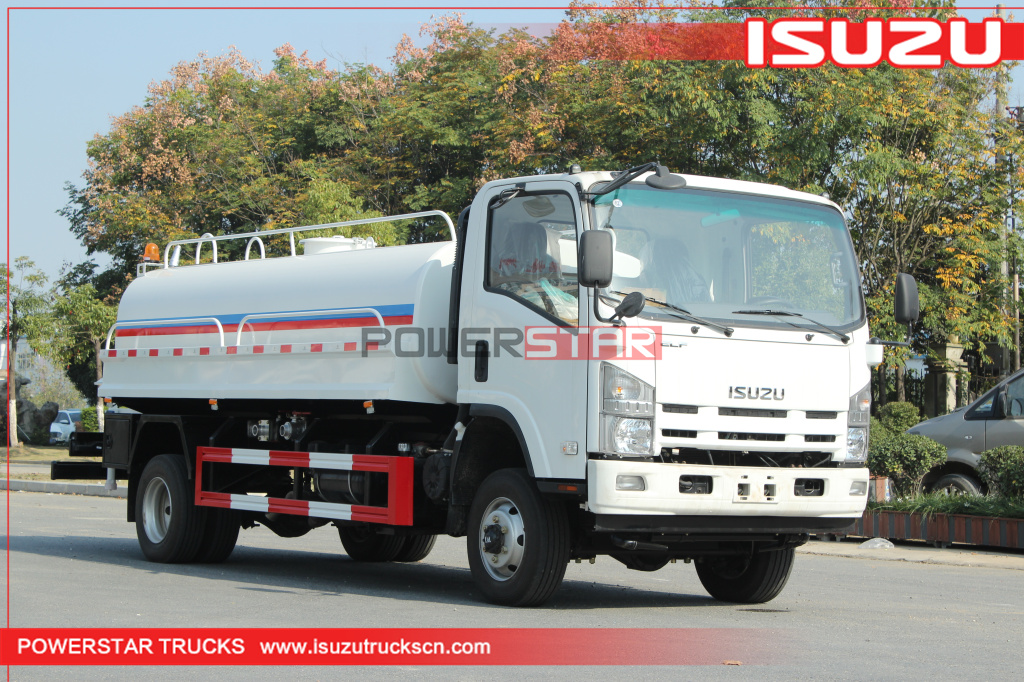 HAITI brandneuer ISUZU 4X4 AWD Trinkwasserwagen aus Edelstahl Trinkwassertanker