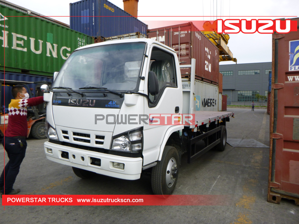 Philippinen - 3 Einheiten ISUZU NKR 600P 4x4 Geländewagen mit Pritsche und Pritsche