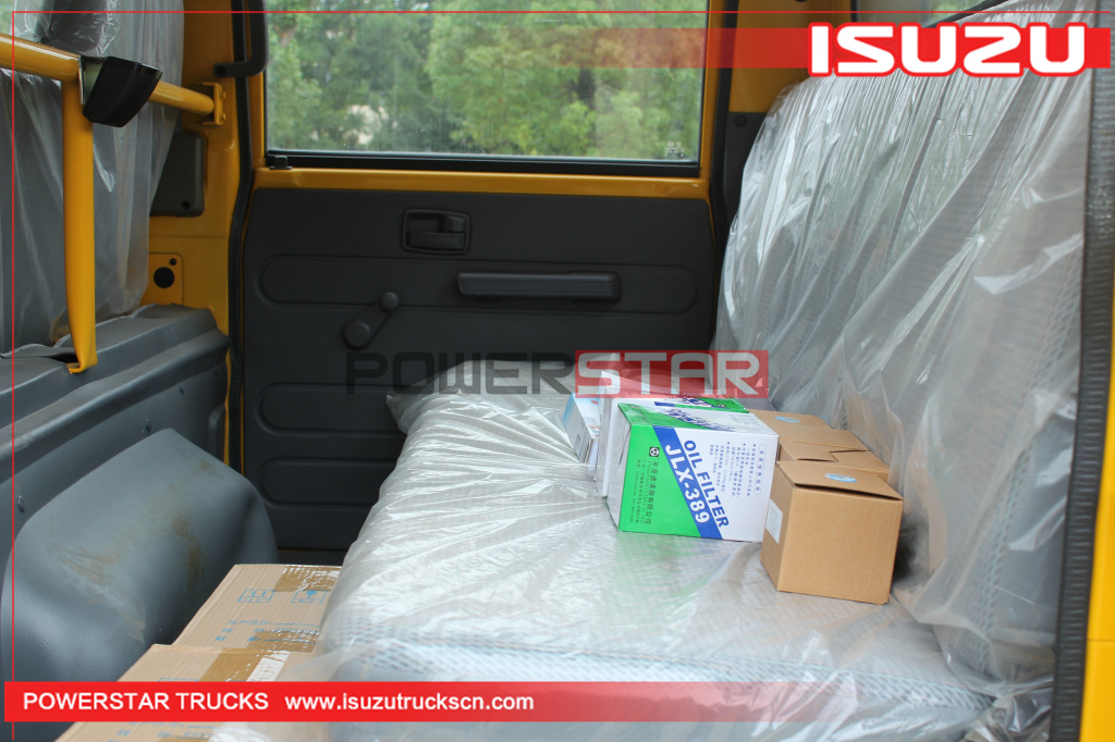 ISUZU Man Lifter Folding Arm Support Leg Truck Mounted Aerial Work Platform Skylift Cherry Picker Truck