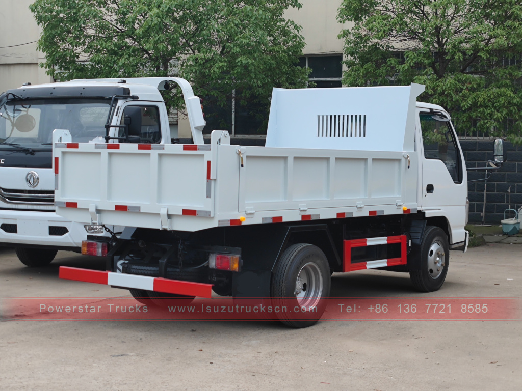 Philippinen ISUZU 4X2 6-Rad-Muldenkipper 2T 3T 5T ​​Kipper Mini Cargo Truck zu verkaufen