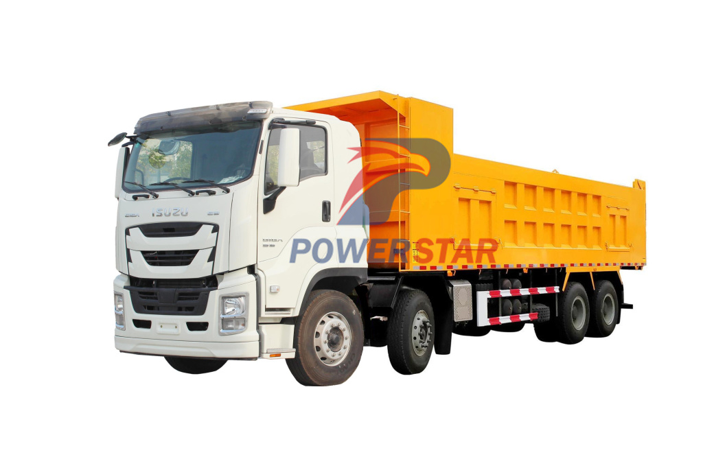 ISUZU GIGA 8X4 12-wheel dump truck