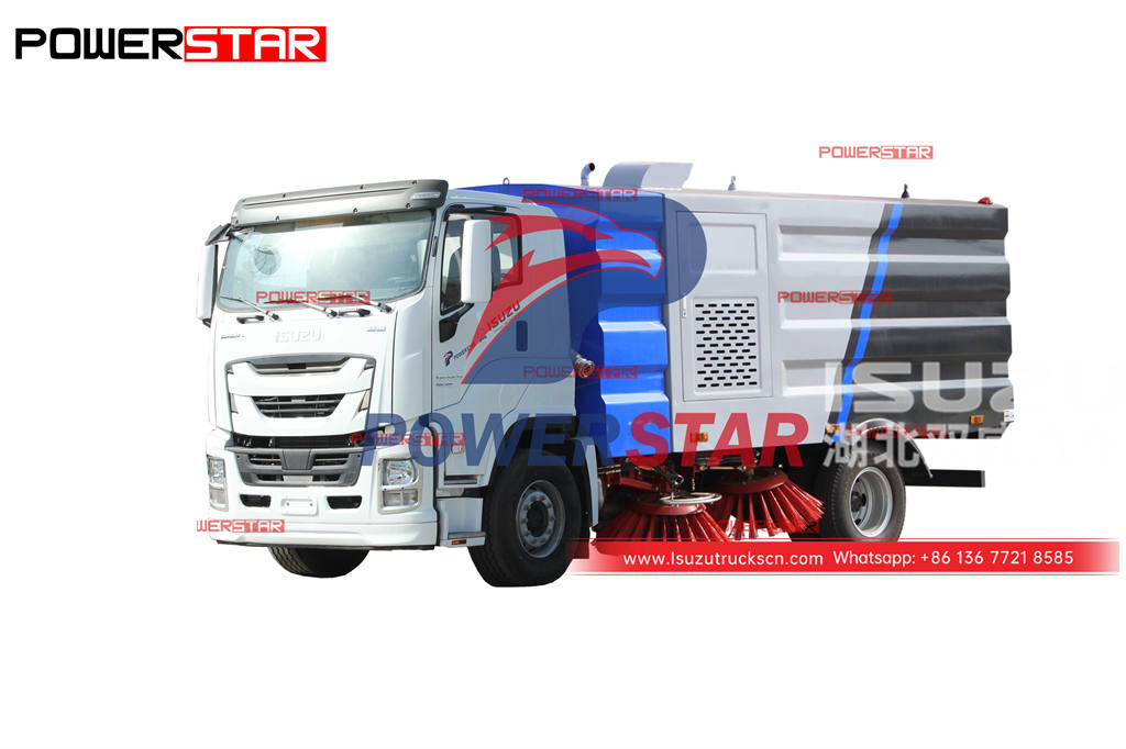 ISUZU GIGA 4Ã—2 vacuum road sweeper for sale