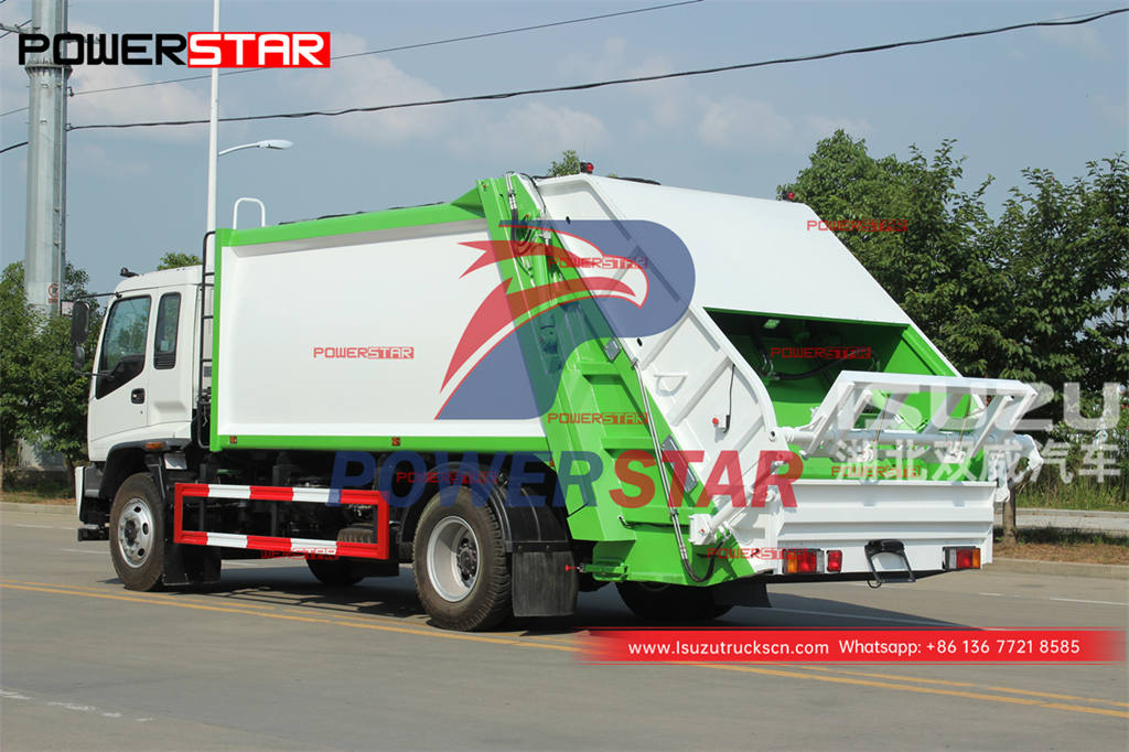 Brand new ISUZU FTR/FVR 4Ã—4 off-road waste compactor truck at discount price