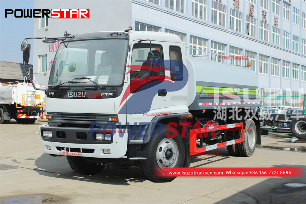 Good price ISUZU FTR 4Ã—4 12000 liters drinking water delivery truck for sale