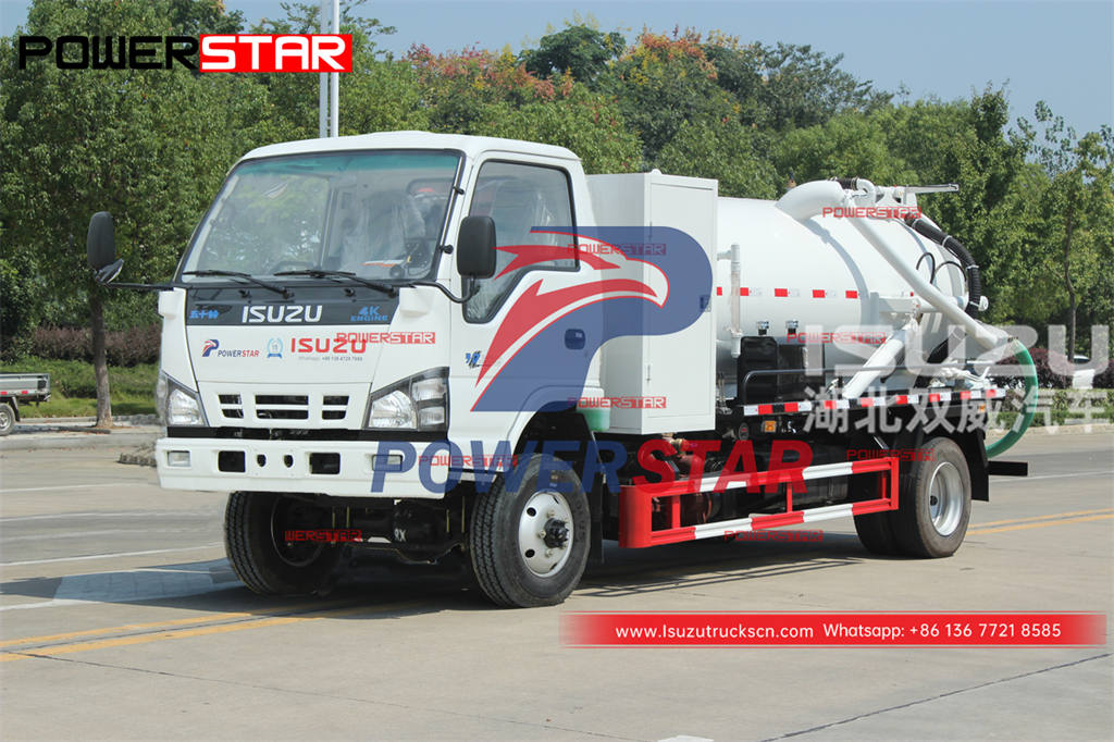 Brand new ISUZU 600P 4Ã—4 gully emptier at best price