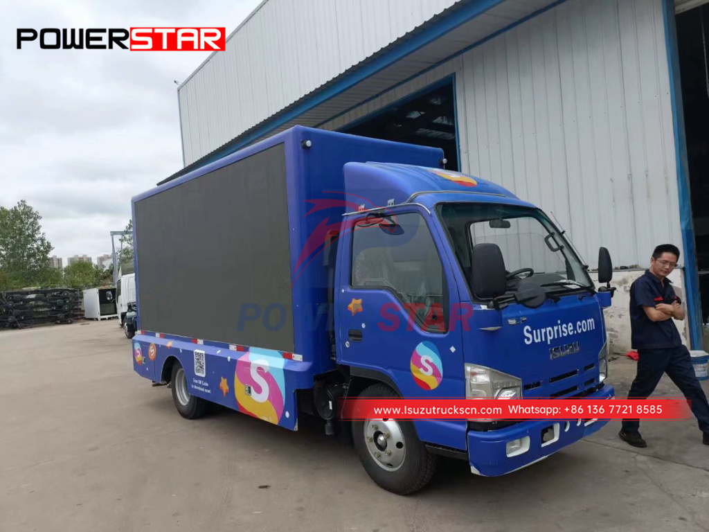 Japan Japan brane new ISUZU ELF Pixel 4 6 8 LED Full color screen truck for surprise company