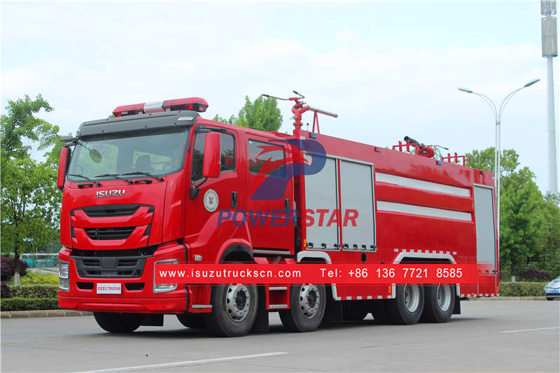 Stadt-Isuzu-Feuerwehrauto