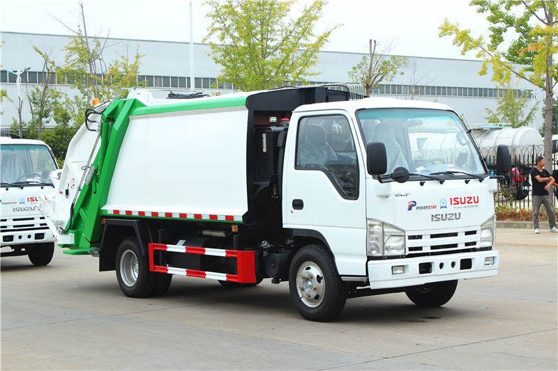 Afrika Isuzu Müllverdichter LKW