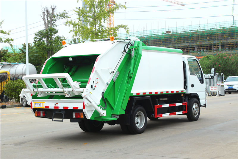 Afrika Isuzu Müllverdichter LKW