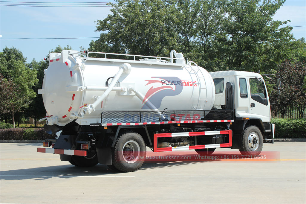 Hot sale ISUZU FTR sewer cleaner truck