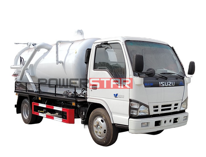 Isuzu 100P Abwassersaugwagen