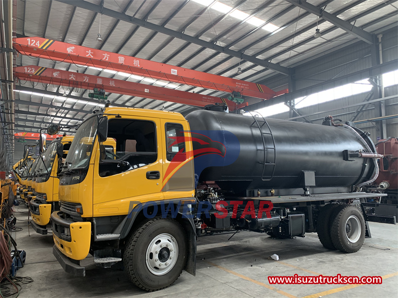 vacuum tanker truck factory