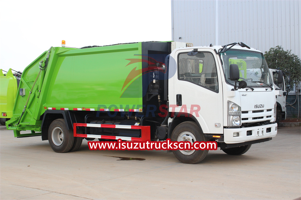 ISUZU NPR 10cbm Müllverdichter-LKW Export