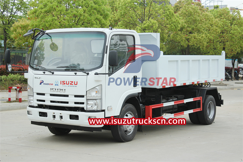 Isuzu NPR dump truck