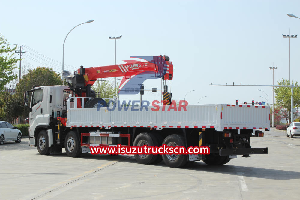 HMDJV GIGA Isuzu 10ton Palfinger Stiff Boom Crane Truck Manufacturer