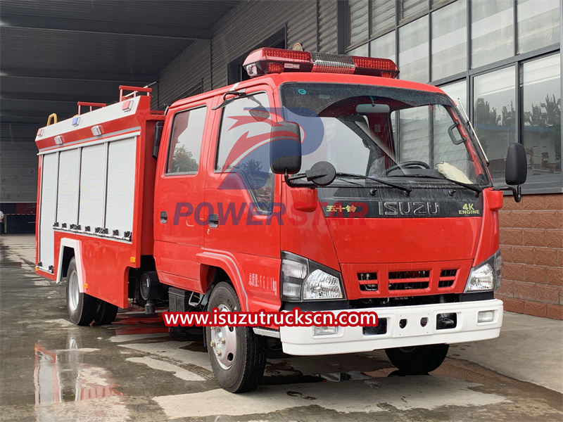 isuzu fire truck