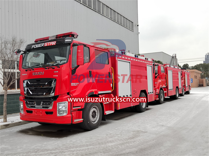 Isuzu Rettungs-Feuerwehrauto