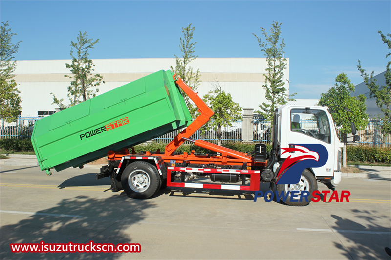 ISUZU GIGA hook lift garbage truck