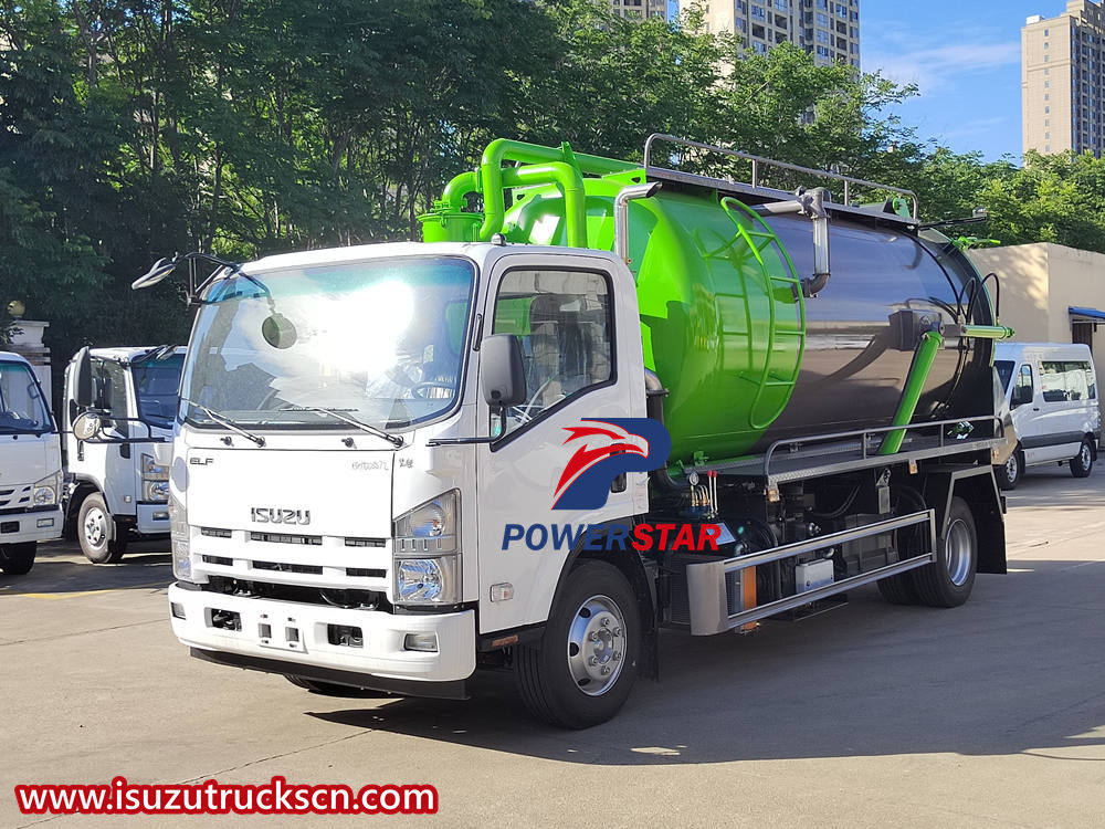 Isuzu Abwasserpumpwagen