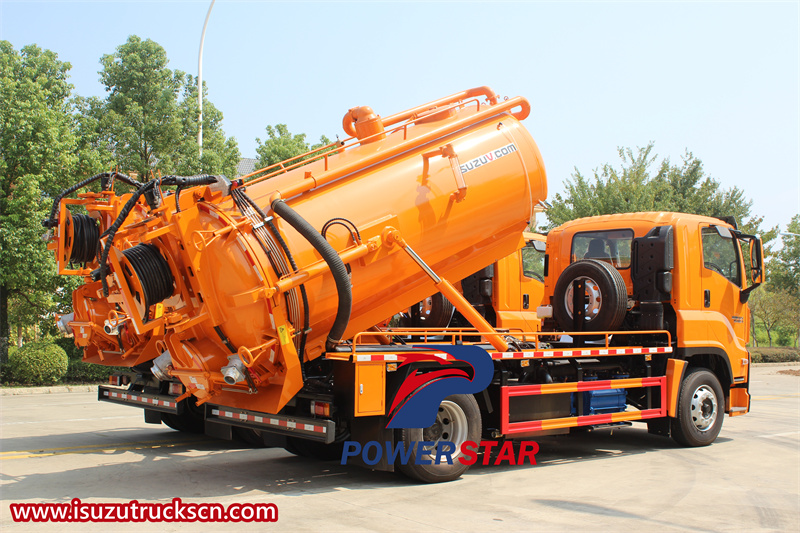 Isuzu FVR GIGA 4x2 combination jetter