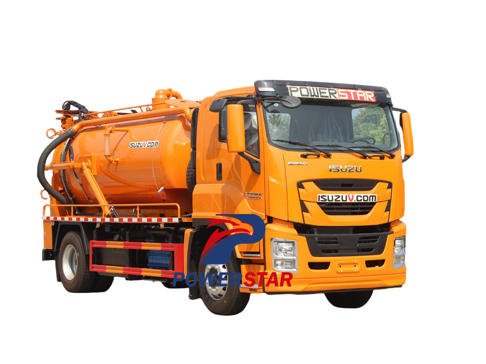 Isuzu Giga Truck Sewer Jetters