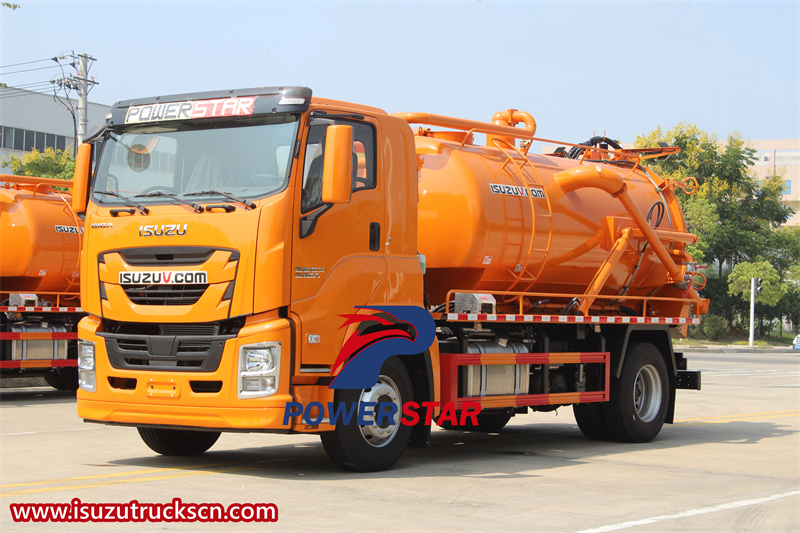 Isuzu VC61 Hydro Jetting Drain Cleaning truck